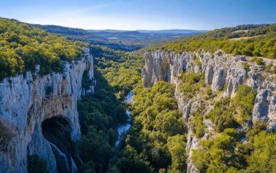 Printemps magique à la Cascade de la Vis : un incontournable de l’Hérault